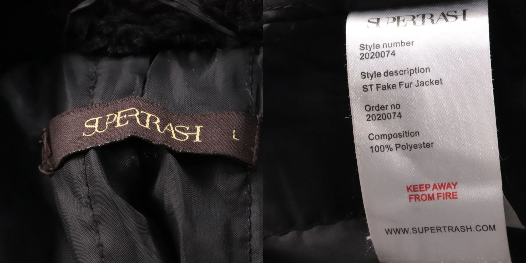шуба Supertrash